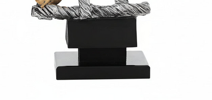 Trofeo Baloncesto Balón y Mano-detalle-base
