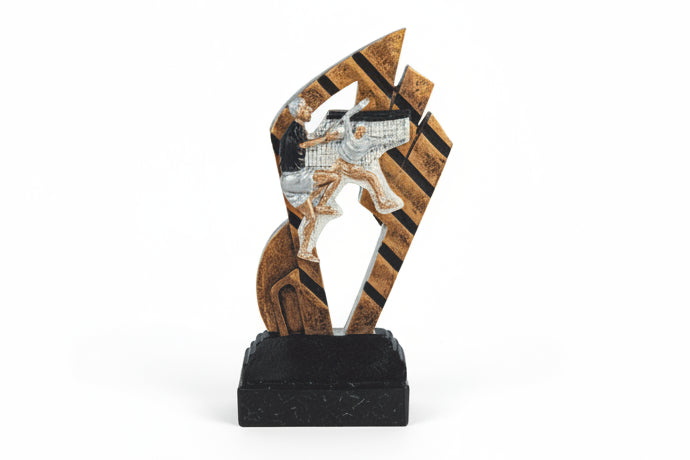 Trofeo Balonmano Portero y Jugador Diseño Calado-Trofeos Robles