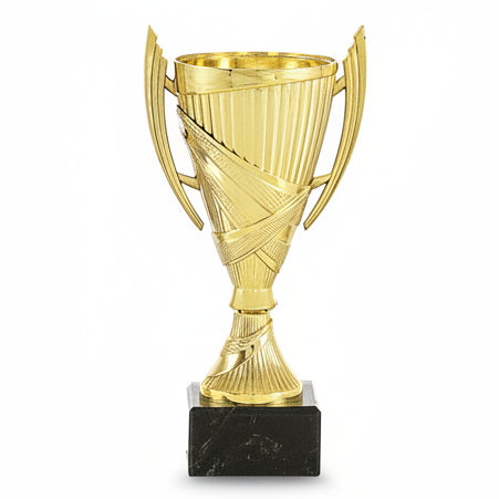 Trofeo Copa Dorada con Relieve en Espiral-Trofeos Robles