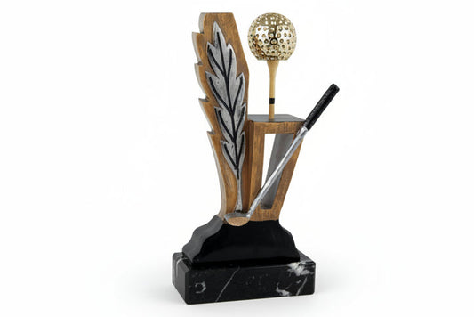Trofeo Golf Elementos-Trofeos Robles