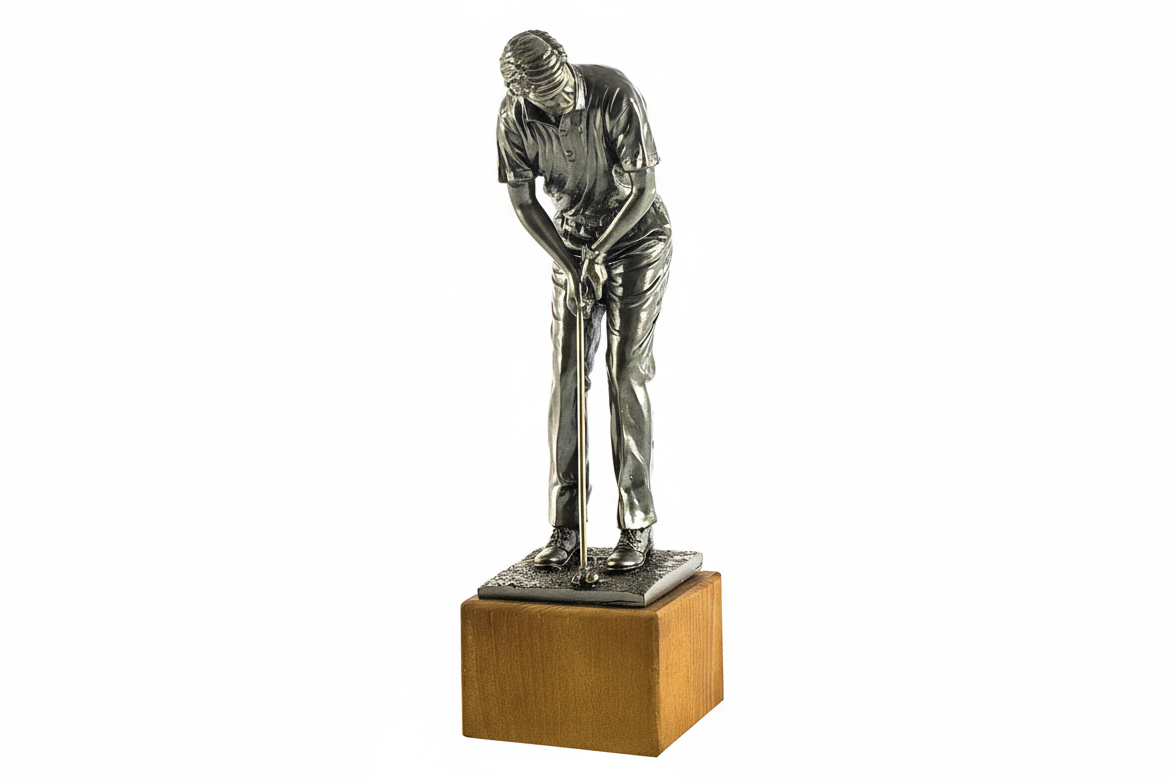 Trofeo Golf Jugador Putting-Trofeos Robles