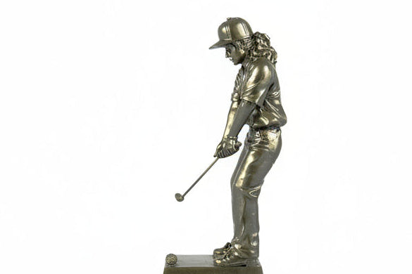 Trofeo Golf Jugadora Femenino Swing-detalle