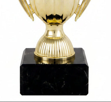 Trofeo Gran Copa Dorada con Medallón de Laurel-detalle base