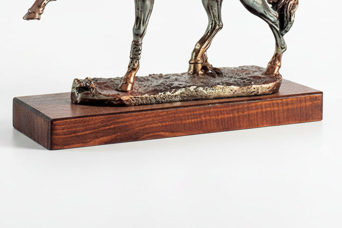 Trofeo Hípica Caballo Completo-detalle base