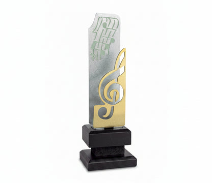 Trofeo Música Clave de Sol-Trofeos Robles