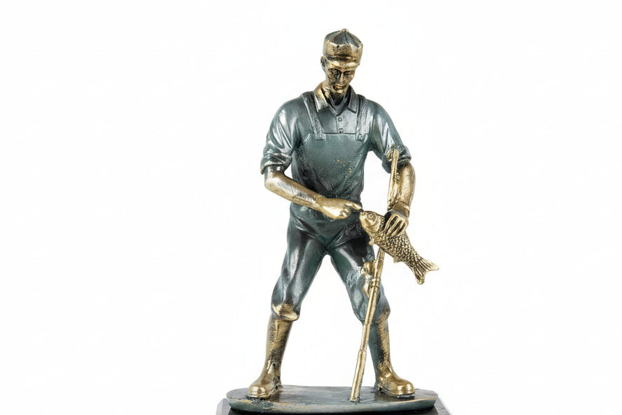 Trofeo Pescador Pez-detalle