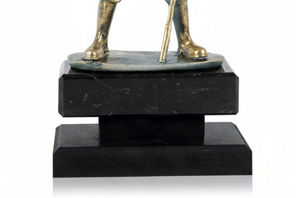 Trofeo Pescador Pez-detalle base