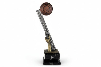 Trofeo Tiro al Plato Escopeta-Trofeos Robles