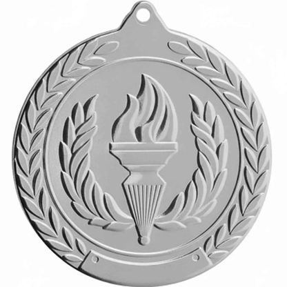 Medalla Metal Antorcha 50mm