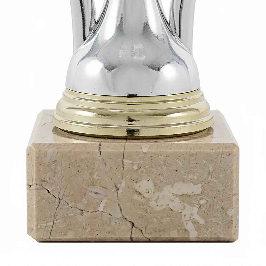 Trofeo Copa Prestige Plateada con Interior Dorado - Participación