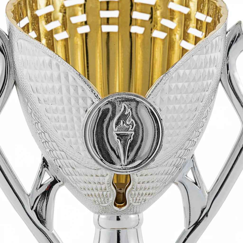 Trofeo Copa Prestige Plateada con Interior Dorado - Participación