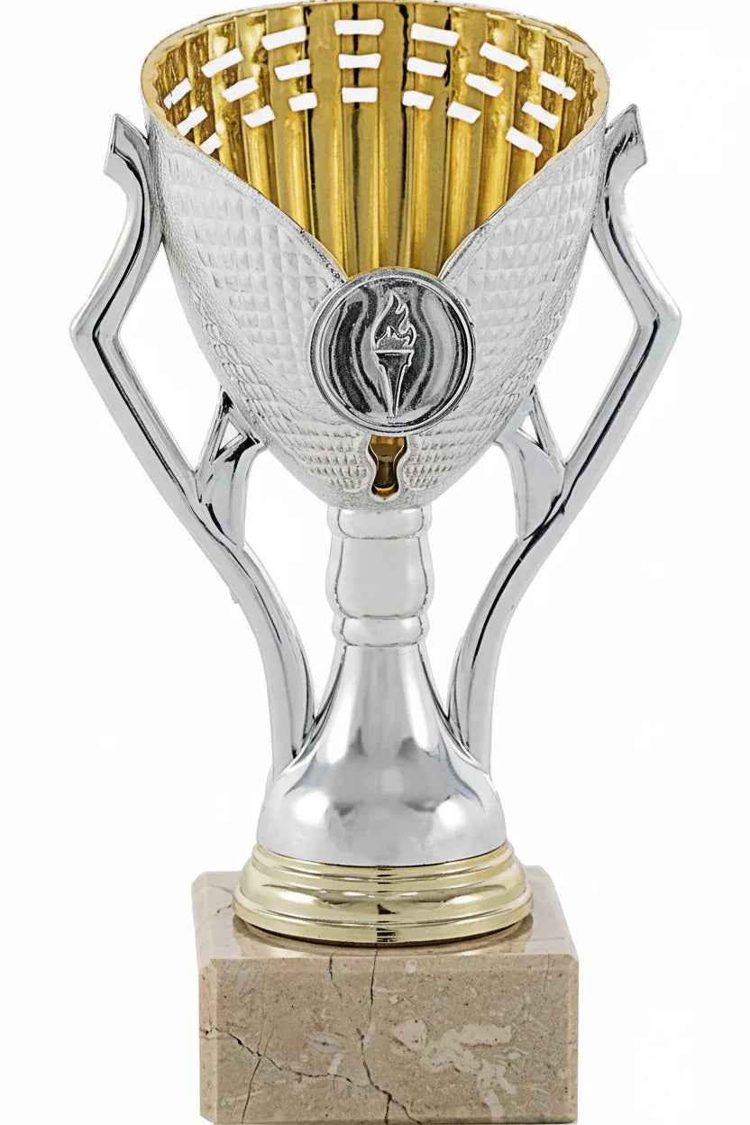 Trofeo Copa Prestige Plateada con Interior Dorado - Participación