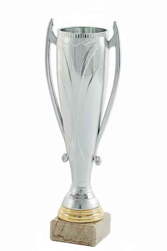 Trofeo Copa Victoria con Asas Plateado y Dorado
