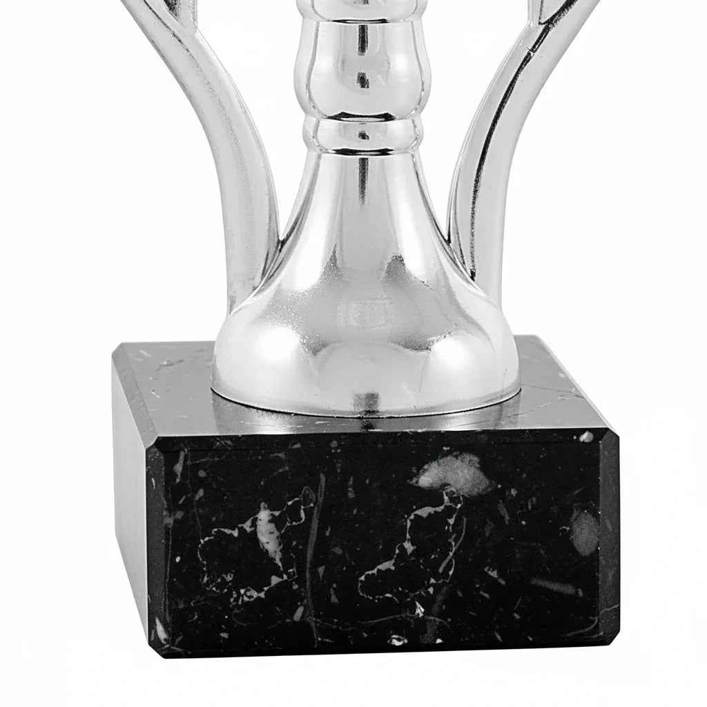 Trofeo Copa Zafiro Plateada con Interior Azul - Participación