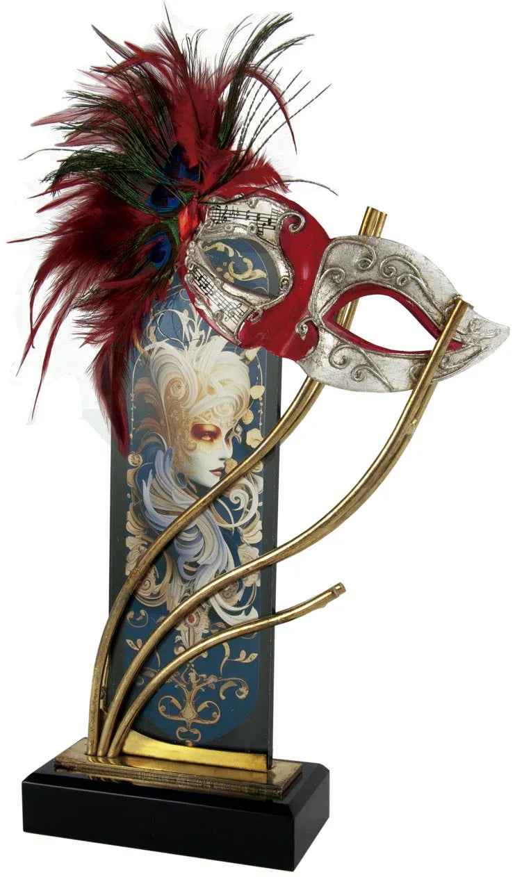 Trofeo Carnaval Máscara Veneciana Decorativa