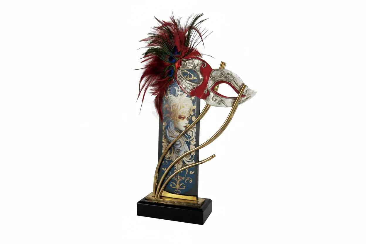 Trofeo Carnaval Máscara Veneciana Decorativa