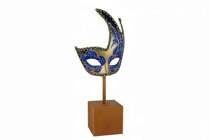 Trofeo Carnaval Máscara Veneciana con Pluma
