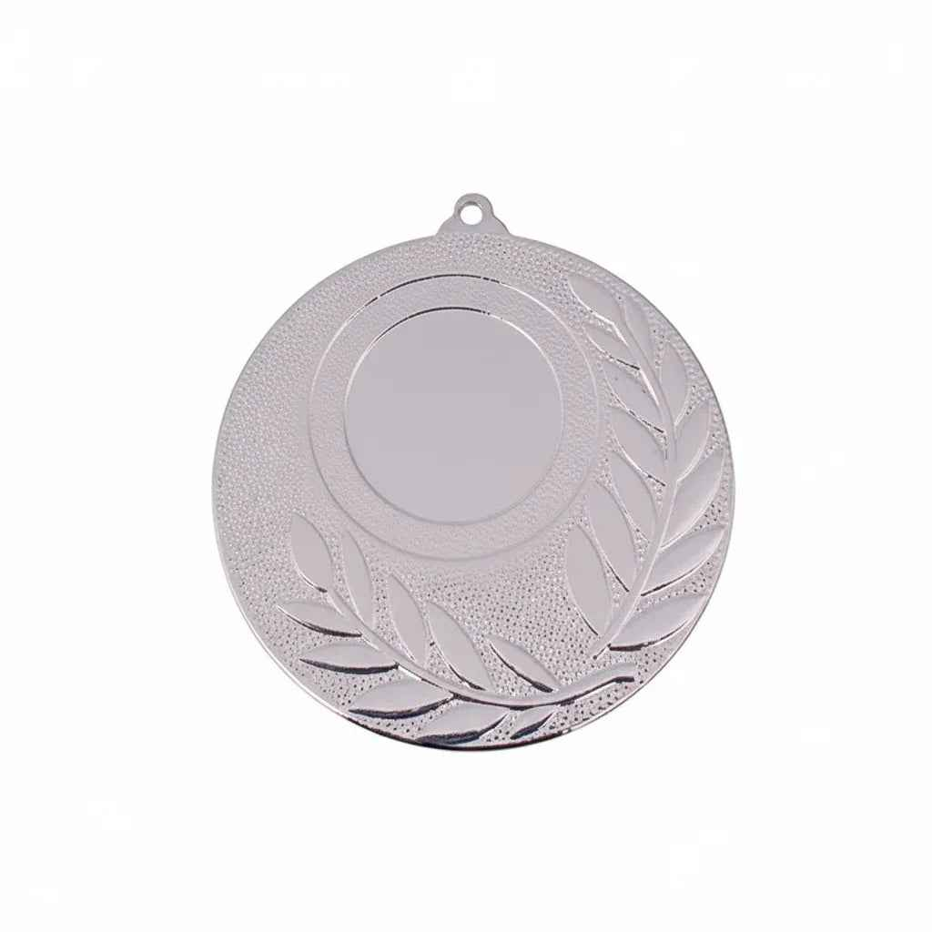 Medalla Metal Diseño Laurel 60mm