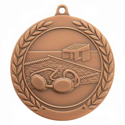 Medalla Metal Natación 50mm