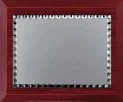 Placa de Homenaje con Cerco Perimetral Tallado