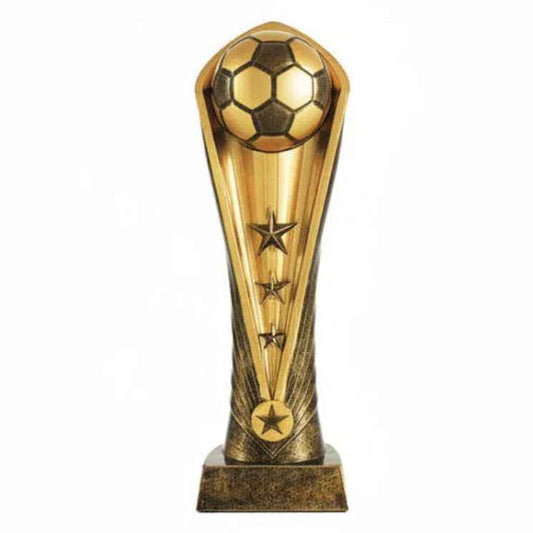 Trofeo Copa Balón Dorado con Estrellas