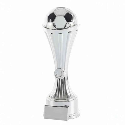 Trofeo Copa Fútbol Balón Plateado