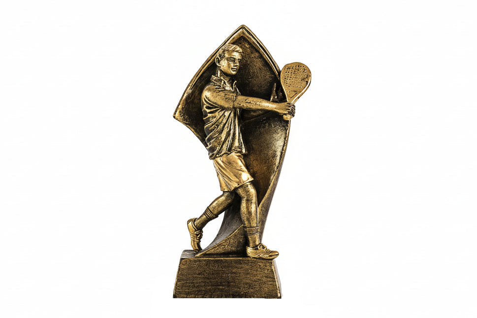 Trofeo padel jugador resina-2