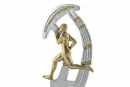 trofeo atletismo corredor masculino-detalle