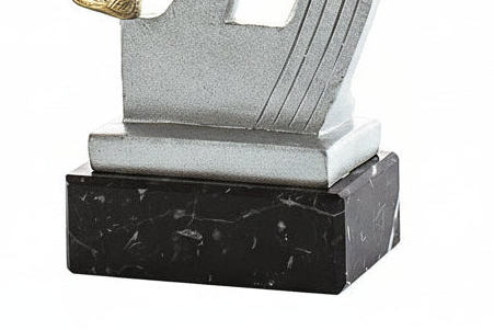 trofeo atletismo corredor masculino-detalle base