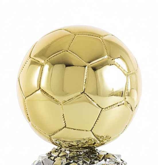 Trofeo Balón de Oro Réplica Dorada